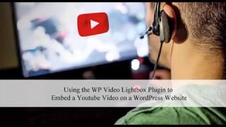 Embed Youtube Videos Using Lightbox Popup on WordPress