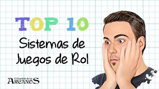  TOP 10 Sistemas de JUEGOS de ROL