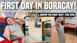 BORACAY VLOG: Caticlan Airport Arrival, Transfer & Budget Hotel near Bulabog Beach | Ivan de Guzman