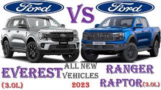 ALL NEW Ford EVEREST Vs ALL NEW Ford RANGER RAPTOR | Which one is better ?