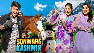 রাকিব ঘোড়া নিয়ে বরফের পাহাড়ে উঠলো | Kashmir Sonmarg | Snow In Summer ️ | Rakib Hossain