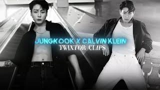 Jungkook x Calvin klein Spring 2024 campaign twixtor clips! [HD] (+mega link)