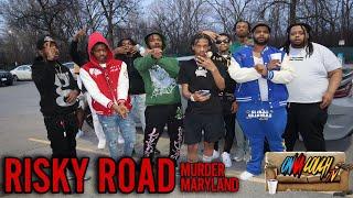 Risky Road (105th Maryland) Hood Vlogs | Robbing ShoeBox Baby Fight MAF Teeski In LA Lil Scoom Beef