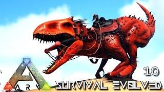 ARK: SURVIVAL EVOLVED - NEW INDOMINUS REX PRIMEVAL TAMING !!! E10 (MODDED ARK PUGNACIA DINOS)