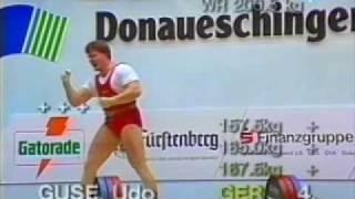 Frank Rothwell's Olympic Weightlifting History Sadykov,Malak, Ostapski, 1991, Snatch