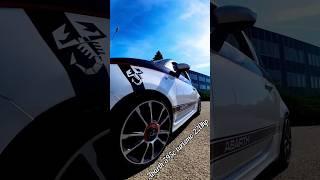 Jet fighter sound by Abarth  #car #tuning #speed #insta360