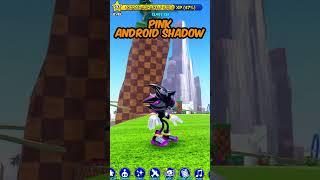 Every Version Of ANDROID SHADOW In Sonic Speed Simulator!