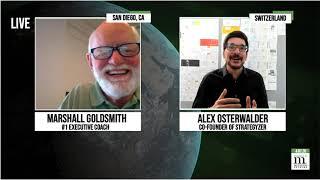 Building The Invincible Company with Alex Osterwalder of Strategyzer on Marshall Goldsmith LIVE