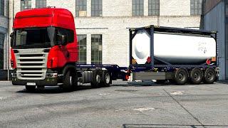 ets2 1.44 Scania DC13 L6 Sound mod, SCHMITZ S.CF 45' EURO trailer mod