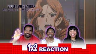 Violet Evergarden 1x2 Episode 2 - GROUP REACTION!!!