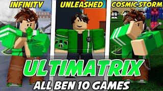 All Ben 10 Games You can use "Ultimatrix" (2020-2021) ROBLOX