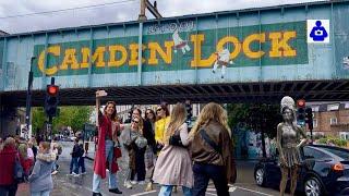 CAMDEN Market London walk  Camden High Street | Street Food  Central London Walking Tour 4K HDR