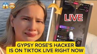 GYPSY ROSE IS LIVE ON TIKTOK