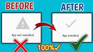How to fix App Not Installed Error on Android |  (Part 2) Full solution