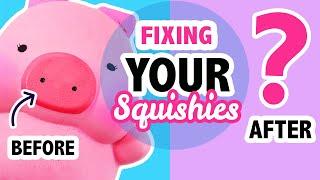 Squishy Makeovers  Fixing Your Squishies #36 (Part 2)