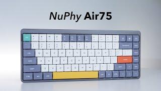 NuPhy Air75 Unboxing - Low Profile Mechanical Keyboard