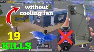 POCO F3 pubg test without cooling fan !! in 2024!!New update 3.3 still best for pubg!?