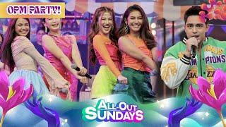 AyOS barkada and P-Pop girl and boy groups take on OPM novelty hits! | All-Out Sundays