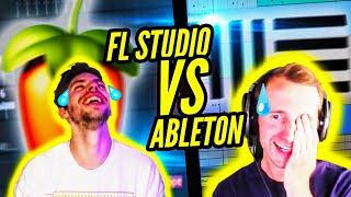 THE EPIC FL STUDIO VS ABLETON COLLAB - Stack The Layers Challenge #1 (ft EDM Tips)