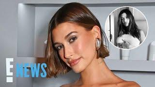 Hailey Bieber Posts Throwback Pregnancy Pic as She Reflects on 2024 | E! News