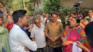 Purba Bardhaman: Nat'l GS Shri Abhishek Banerjee interacts with locals in Mandal Para, Boro Boinan