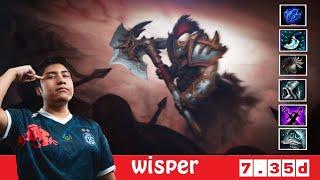 [DOTA 2] OG.Wisper the CENTAUR WARRUNNER [OFFLANE] [7.35d]