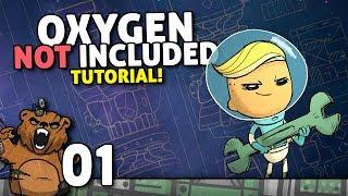 Primeiros Passos da Colônia | Oxygen Not Included Tutorial #01 - Gameplay PT-BR