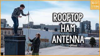 Urban Rooftop Ham Radio Antenna // Becky Stern