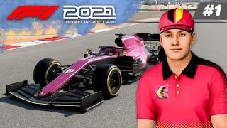 ESTE NOVATO HUMILLA a HAMILTON / Mi Equipo F1 2021 #1