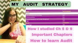 Audit Strategy CA inter | Best way to study Audit | Must Watch