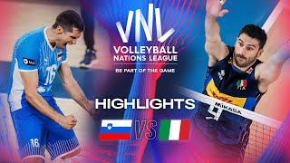  SLO vs.  ITA - Highlights | Week 3 | Men's VNL 2024