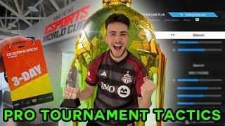 $1,000,000 ESPORTS WORLD CUP PRO QUALIFIER TACTICS | FC 24 ULTIMATE TEAM