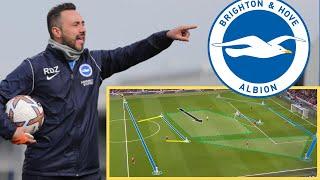 TACTICAL ANALYSIS : Brighton's BUILD UP CONCEPTS under DE ZERBI, the 4-2-2-2 and Double Pivot King.