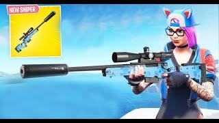 *New silent sniper in fortnite battle royale !FNBR! #silentsniper #fortnite