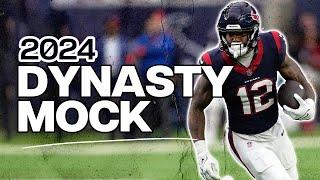 2024 Dynasty Football Start-Up Mock Draft