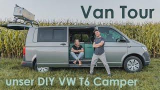 Die schönste Camper Ausbau Roomtour  | VAN TOUR | DIY Camper Selbstausbau VW T5 / T6