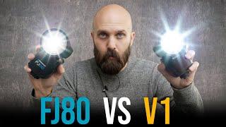 Westcott FJ80 vs  Godox V1 Speedlight Comparison