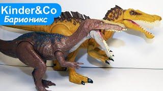 Барионикс Мир Юрского периода. Обзор игрушки Jurassic World Battle Damage/Dino Rivals