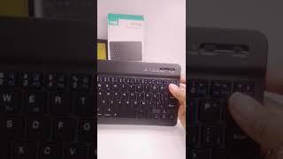 #pocket #bluetooth #keyboard model BT 028 #handy #chargable #shorts