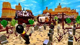 Minifiguren-Duell: Programmierte Schießerei - LEGO Western Welt Beleuchten Teil 3.