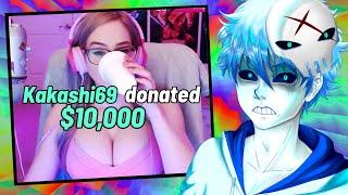 this kid meant to donate $10 to his favorite twitch thot but...