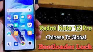 Redmi Note 12 Pro | Chinese To Global | Bootloader Locked | CM2 Mtk2 | BY SOFT4GSM.PK
