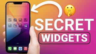 Enable Secret Widgets on iPhone