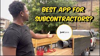 Is JunkGurus the BEST app for Subcontractors?