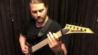 Soreption - Monument of the End guitar recording