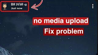 How to Remove Snapchat Media Upload Problem 2024 | Hide Media Upload Problem on Snapchat