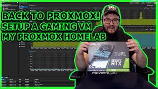 I Switched Back To Proxmox From VMWARE & Setup A Gaming VM