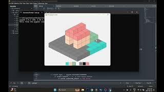 orthographic voxel sandbox w/ pygame