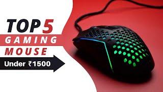 Top 5 Best Gaming Mouses Under 1500 in 2023 | ONLY FOR GAMERS! |12400 DPI, 1000Hz POLLING RATE