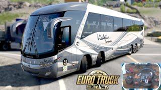 Euro Truck Simulator 2 | My Viral Bus New G7 Volvo Marcopolo 8x2 Smooth Ride | Logitech g29 Gameplay